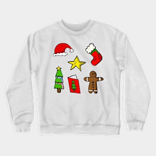 Cute Christmas Decorations Pack Crewneck Sweatshirt